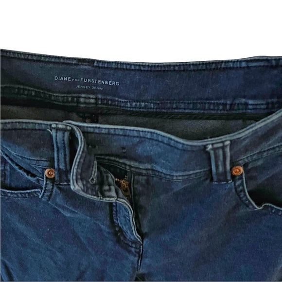 Diane von Furstenberg | Jailie dark blue denim skinny jeans size 4 - Picture 4 of 12